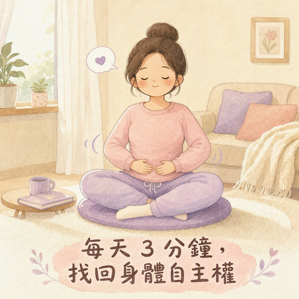 居家坐著練習凱格爾運動