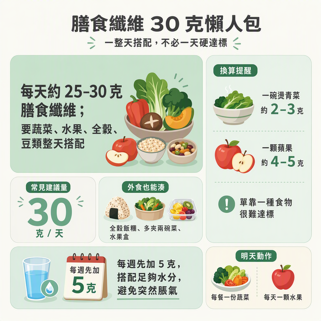 30克纖維重點便當格收束圖