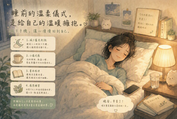 睡前放鬆腸道菌叢