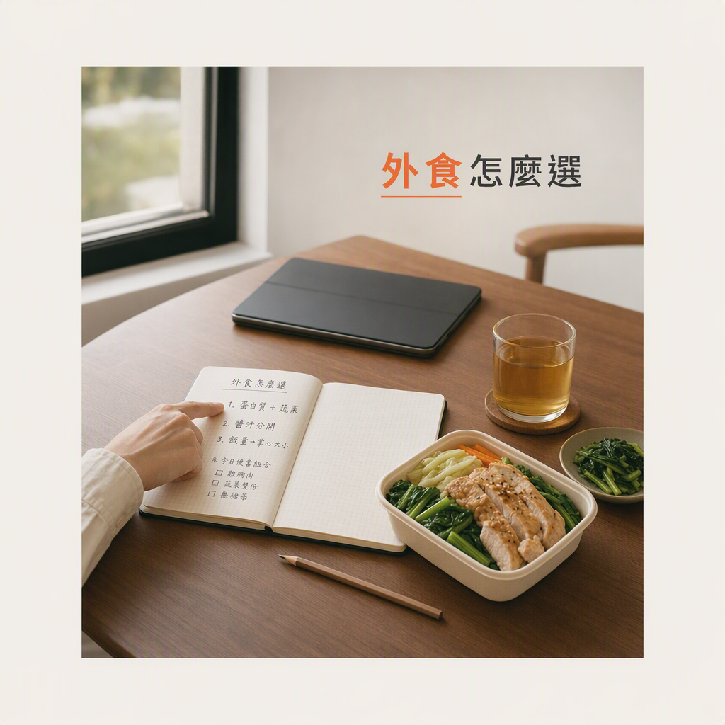 問答筆記蛋白質便當無糖茶
