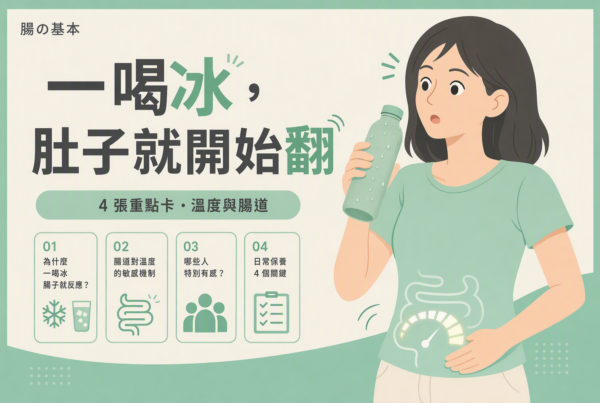 為什麼一喝冰的,肚子就開始翻
