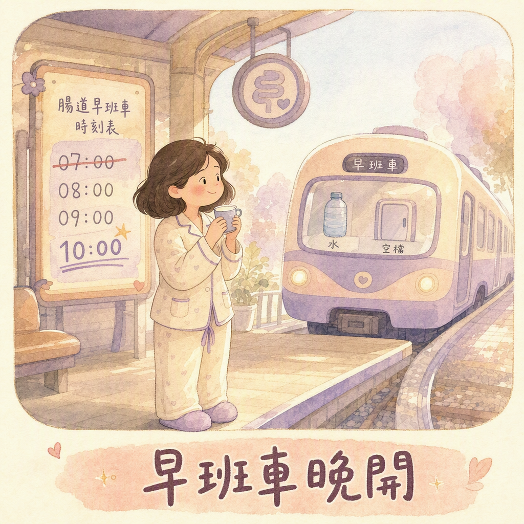 早班車週末十點才進站