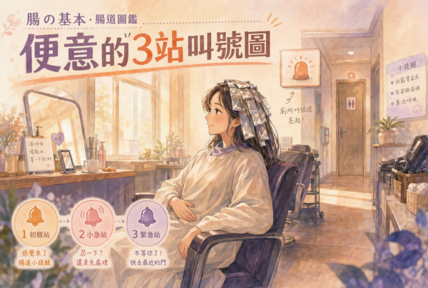 美髮椅便意來了又沒了